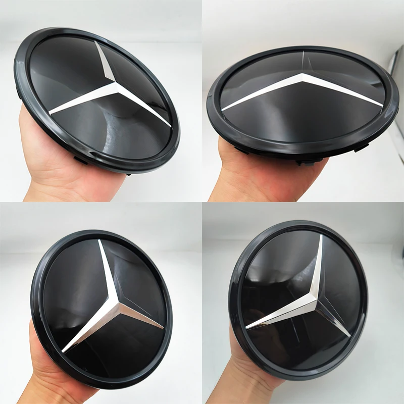 Car Front Star Grill Logo Emblem Badge For Mercedes Benz W204 W205 W206 C43 C63 C180 C200 C220 C250 C300 C Class Accessories