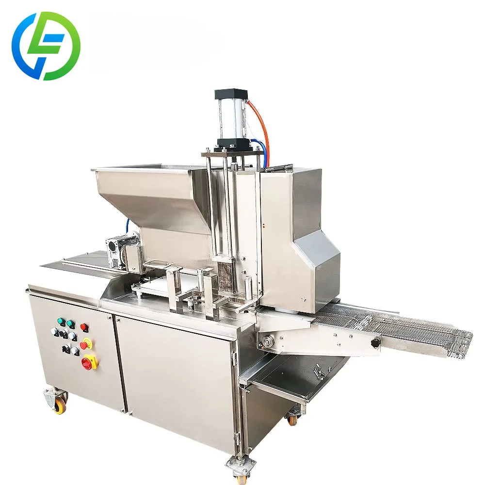 FOODLINE Customized Beef Hamburger Press Chicken Nugget Forming Meat Pie Equipment Burger Patty Making Machine Price