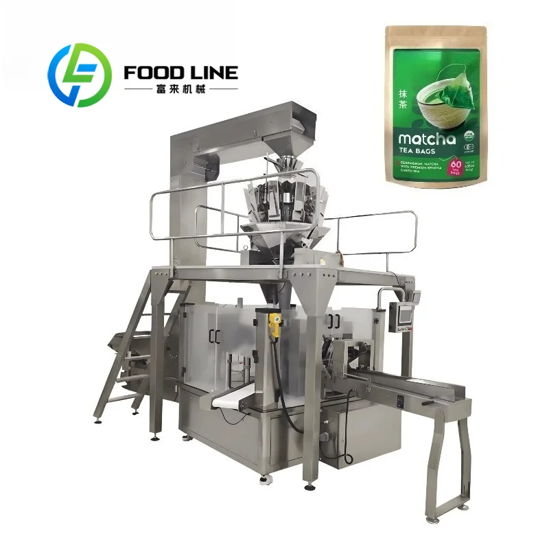 Granule Filling And Packaging Line Precise Filling Mechanism Control Material