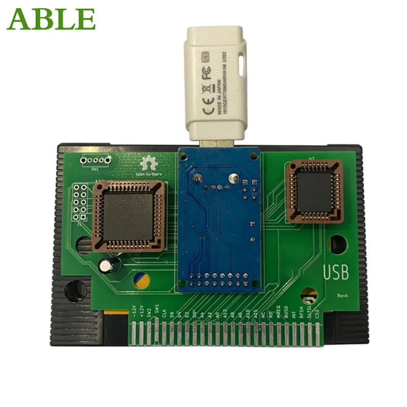 MSX direct reading USB flash drive burning card USB flash drive game card supports dsk, cas, rom and other formats