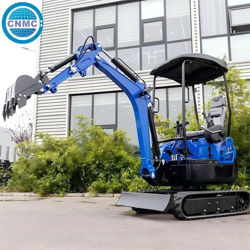 CNMC Mini Excavator Crawler Small Digger Hydraulic Mechanical Farm Garden High-performance Customizable EPA CE Certified
