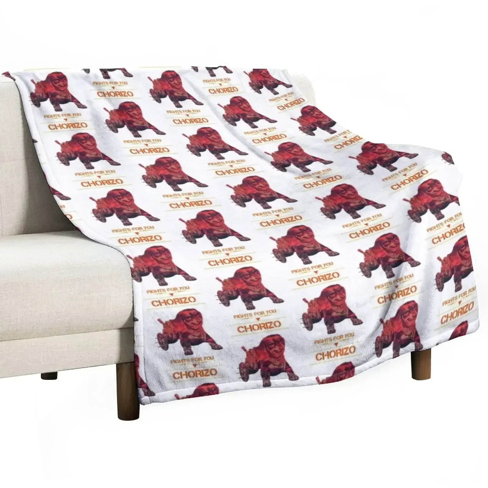 

Chorizo Fights For You Red Edition Throw Blanket cosplay anime Flannels Soft Plush Plaid Blankets