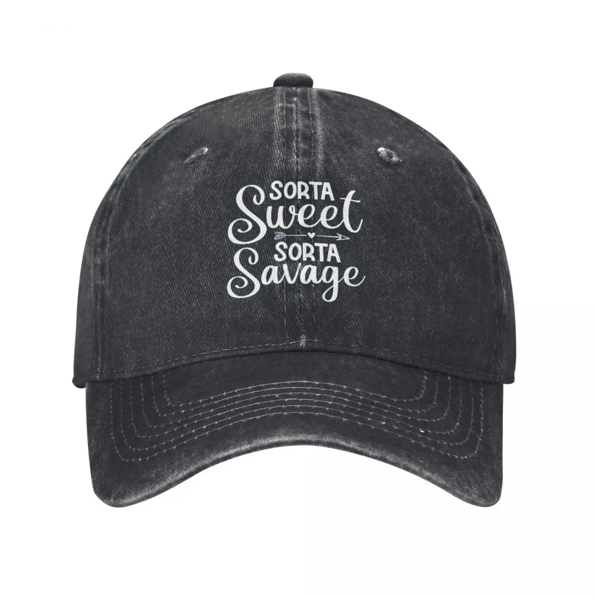 Sorta Sweet Sorta Savage Baseball Hats Dad Hats Adjustable Outdoor Baseball Cap for Men Women Cowboy Hat