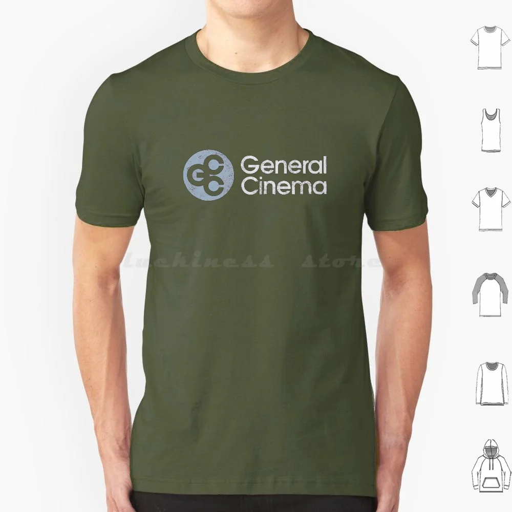 General Cinema Throwback Tee T Shirt 6xl Cotton Cool Tee Boston Newton Chestnut Hill Movies Movie Theater Movie Theatre Movie