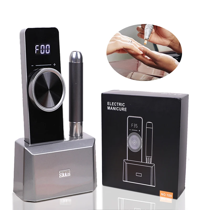 High Quality Electric Professional Rechargeable Portable Pen Shape Electric 35000rpm Nail Drill