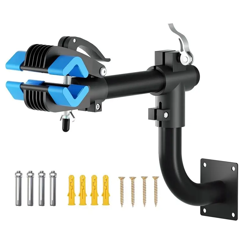 A06F-Bike Work Stand For Road Mountain Bikes Bench Mount Wall Mount Bicycle Repair Stand Maintenance Rack Bike Clamp