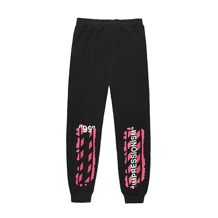 2024 New European and American Fashion Brand Sweatpants for Men and Women Loose Pure Cotton Casual Ankle Length Pants S-5XL