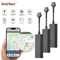 SinoTrack Mini GPS Tracker 3PCS ST-901M Vehicle Tracking Device Car Motorcycle GSM Locator Remote Control With Real Time GPS