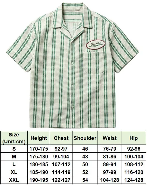 Bear Obsession Cosplay Musical Instrument Store Green Workwear Shirt Costume Men Fantasy Roleplay Halloween Carnival Party Suit view 5
