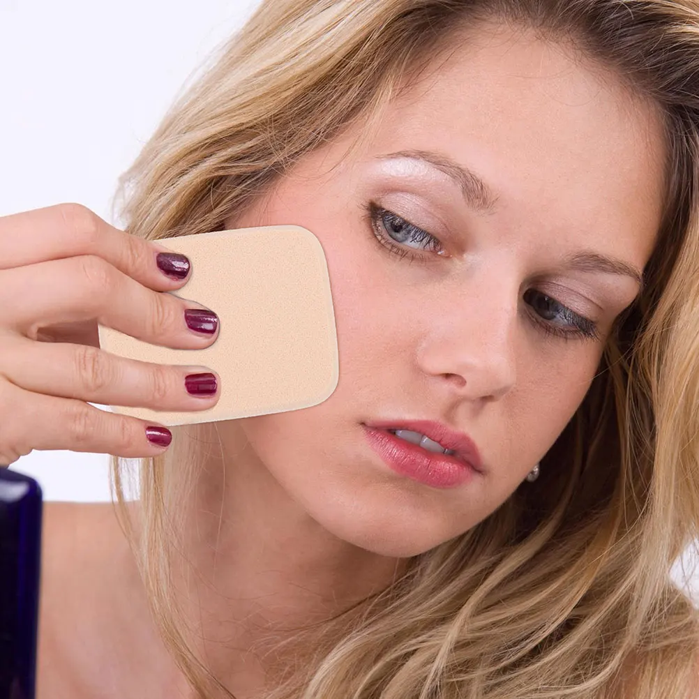 

2 Sets Powder High Class Materials Safe Confidence Makeup Applicator Tools Square Facial Sponges Women Products Perfect