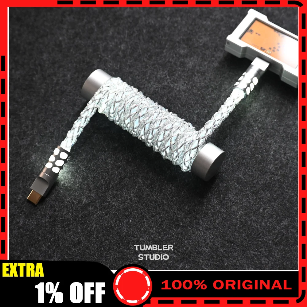 Tumbler Studio HUB 8K Full Lighting Mechanical Keyboard Aviator Cable Short Hub Cable for Magnetic Switch Keyboard Gaming Setup