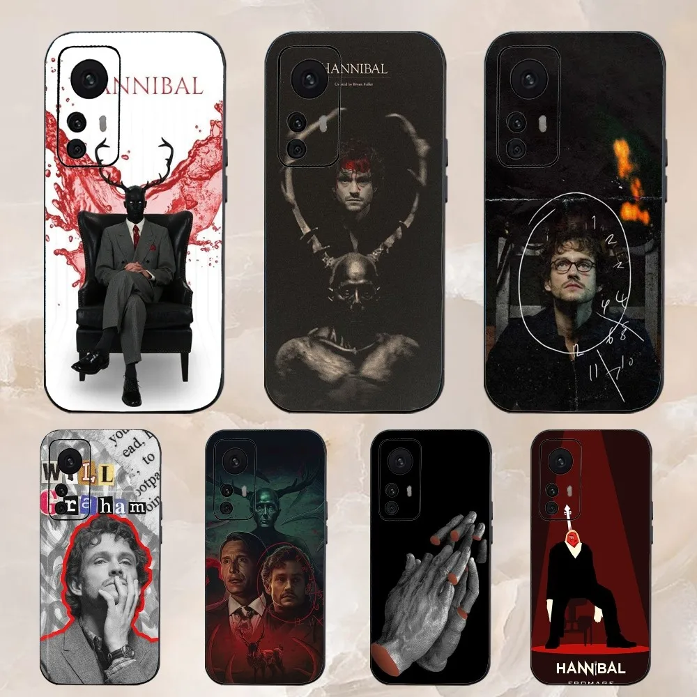 Hannibal Will Graham Phone Case For Xiaomi 11 Redmi Note 11 5G 8T 9A 9 10T Note8Pro Note9 12SUltra Black Case