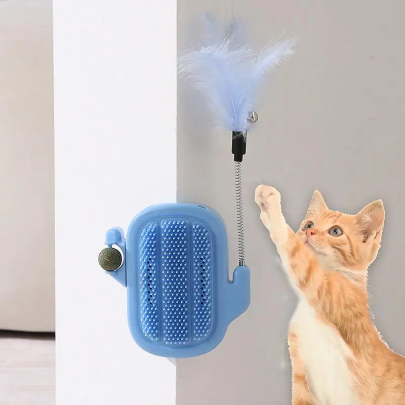 Игрушки из кошачьей мяты для домашних кошек, шарик из кошачьей мяты, игрушка-гряпалка для лица, скребок для котенка, грумер, игрушки из кошачьей мяты для кошек, чтобы лизать массаж