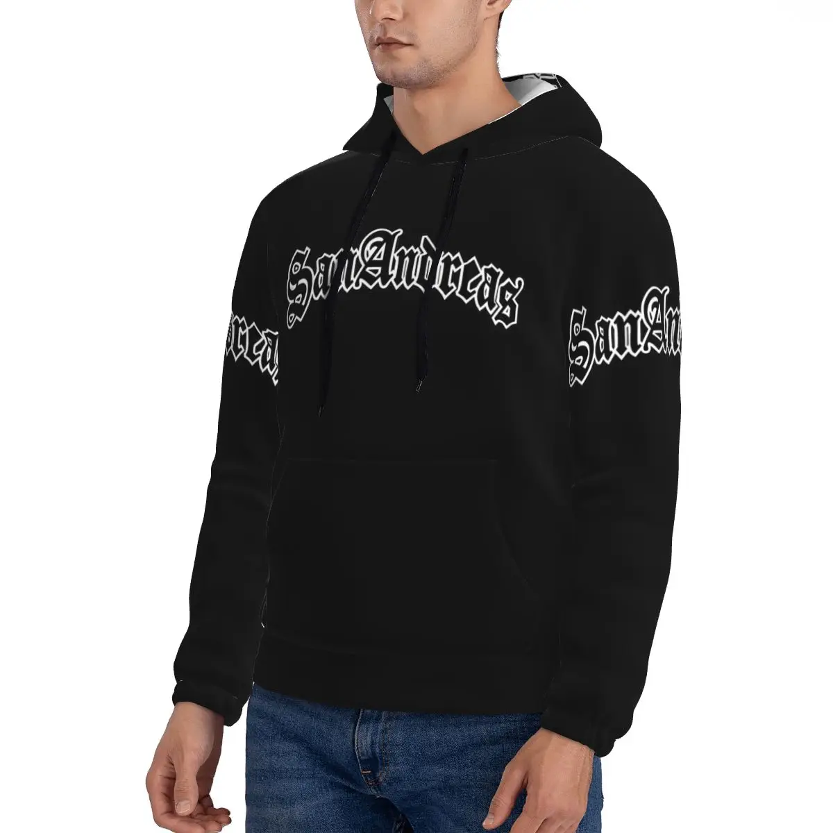 Sherm Head GTA Sanandreas Logo هوديي الهيب هوب البلوز الخريف الشتاء الرجال المرأة البلوز كم طويل بلايز #4