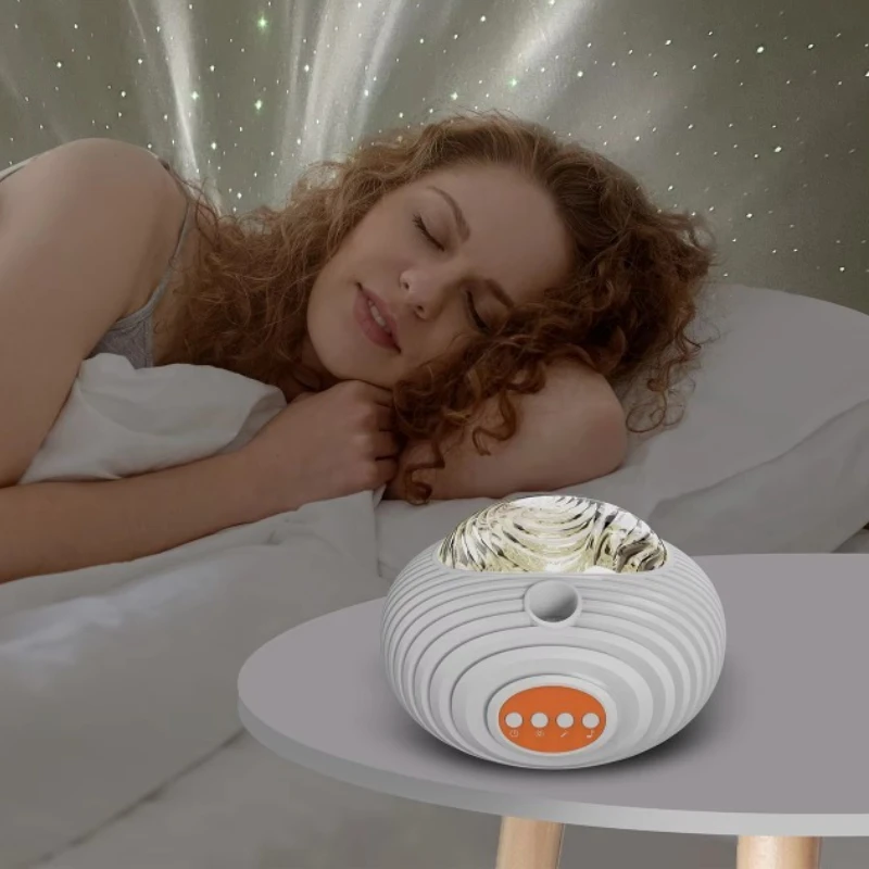 

Modern smart starry sky luminous projector BT music speaker Galaxy star projection light holiday decoration gift