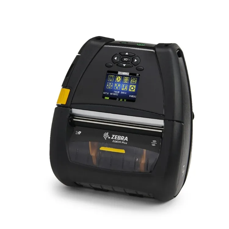 Zebra ZQ630 Mobile Thermal Transfer Barcode Printer Stock Status for Label Printing