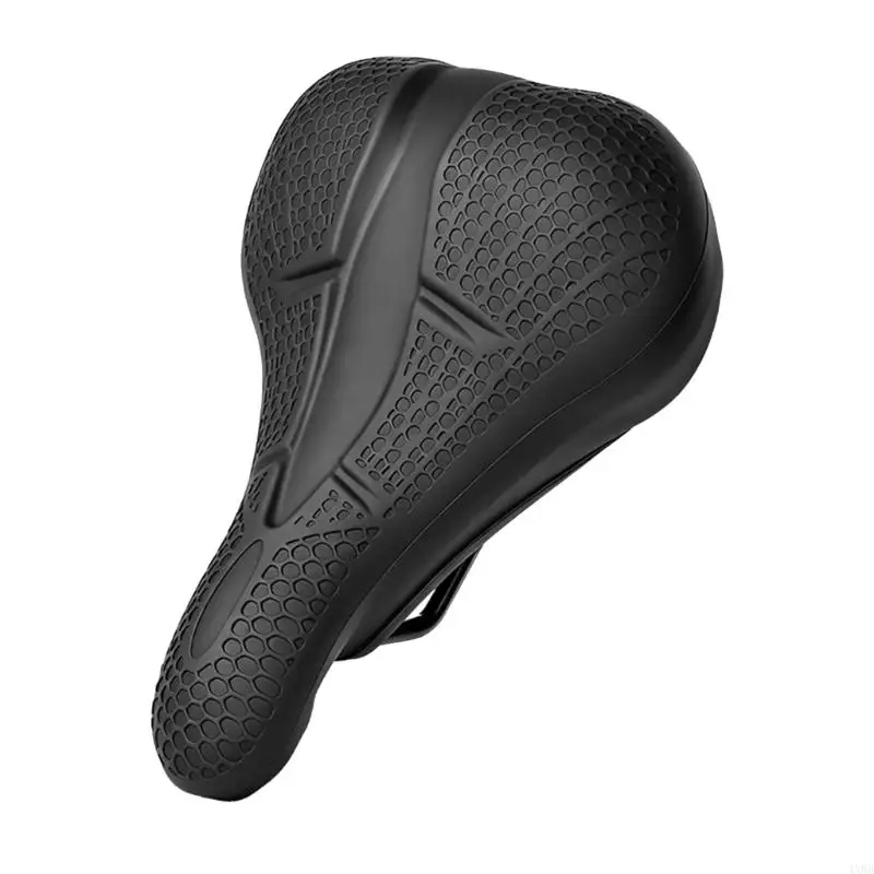 Bike Cover for Daily Travel, Black Finish Pad with Center Channel, Soft Fill Contact Zone and Textured Top for Town Use and