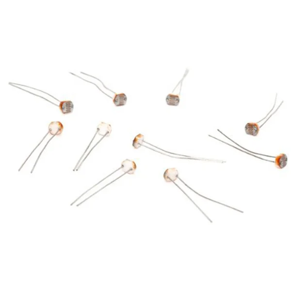 

10pcs Gl5528 Photoresistor Photo Resistors Light-Dependent 150V 100Mw 540Nm Spectral Peak 10- Lux Fast Response
