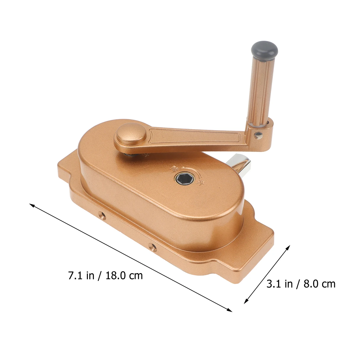 

Clothes Lift Hanger Accessories Hand Crank Aluminum Material Bright Color Classic Shape Home Shop Laundry Use Portable