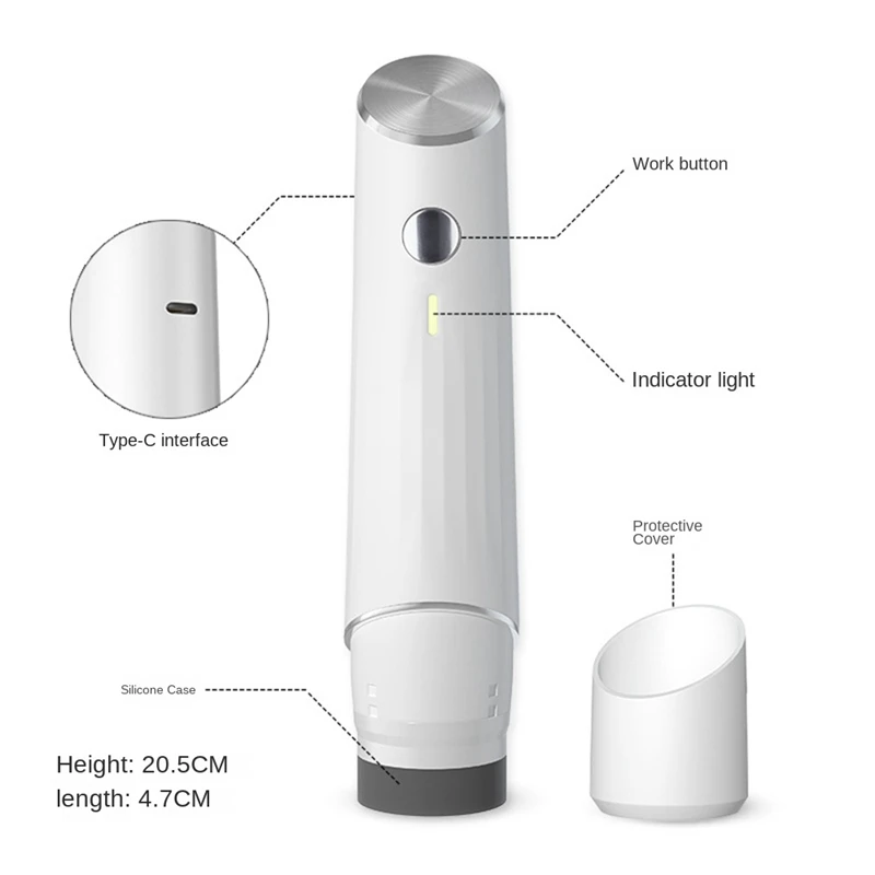 Máquina de vácuo à mão, Mini saco de vácuo recarregável, Bomba de Manutenção Fresca Doméstica