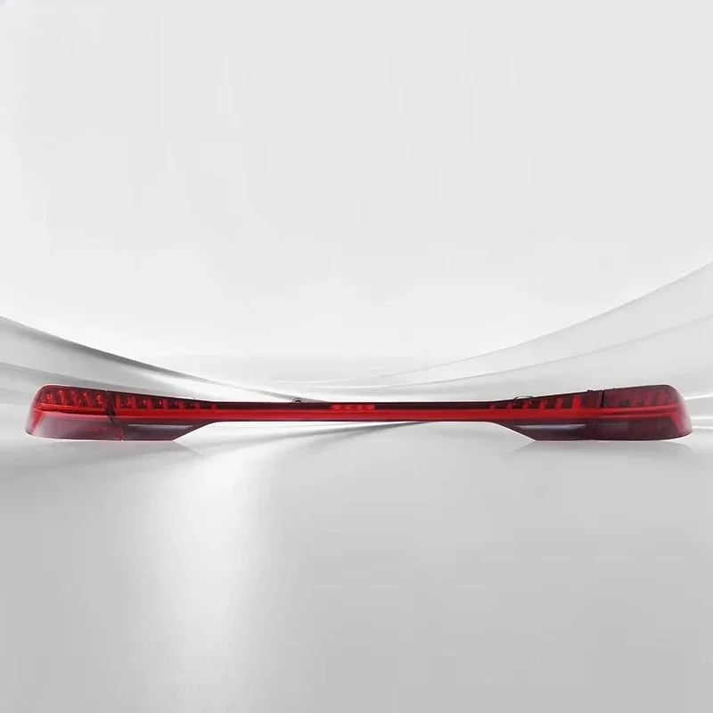 LS LED Red ABS Car Tail Light Assembly for Au-di A7 2019-2026 Full-width Taillights Increase Brightness