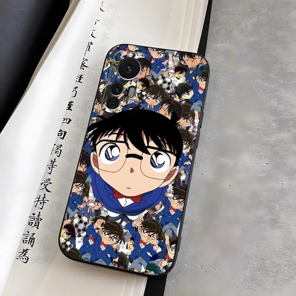 Detective Conan Anime Phone Case Fundas for Xiaomi Redmi Note 14 10 13 12 Pro POCO F4 F5 X5 Pro 12 13 11T Lite Ultra Cover