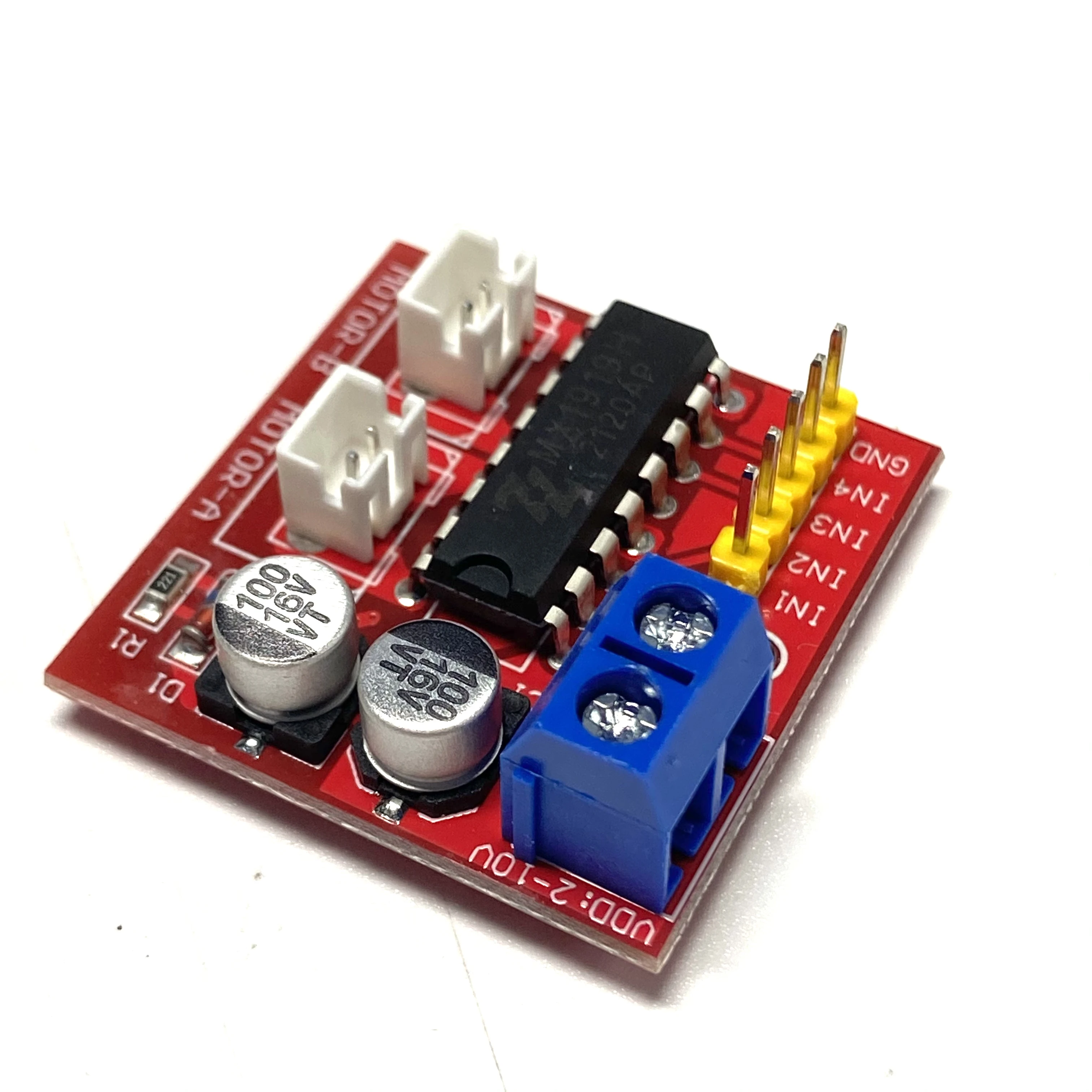 

2.5A Dual Motor Driver Module Forward/Reverse PWM Speed Control Dual H-Bridge Stepper Motor Super L298N