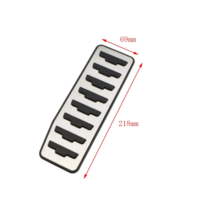 For Land Rover Range Rover Evoque Discovery Sport for Jaguar XE XF F-Pace E-Pace Car Pedal Cover Rest Pedals Accessories