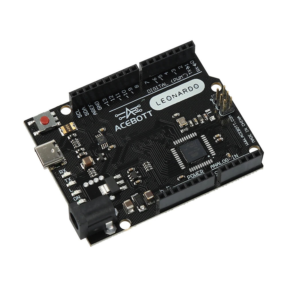 Acebott Leonardo R3 Microcontroller Ontwikkeling Board Programmering Voor Arduino Project