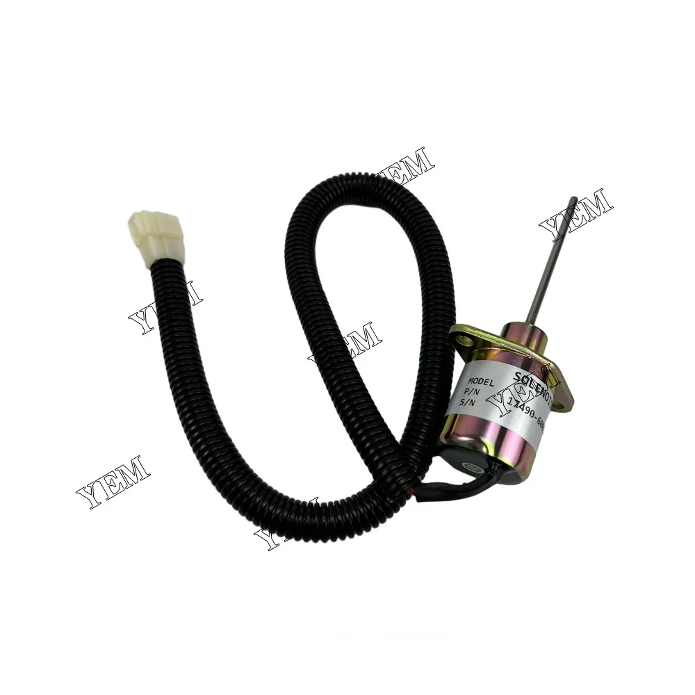 

D1703 Shutdown Solenoid SA-4310-12 For Kubota Excavator Forklift Diesel Engine