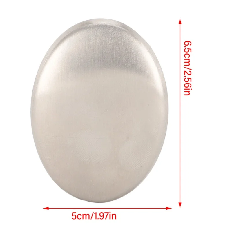 Stainless Steel Soap Bar Metal Odor Remover Hand Wash Kitchen Gadget For Removing Fish Garlic Onion Smell 3pcs
