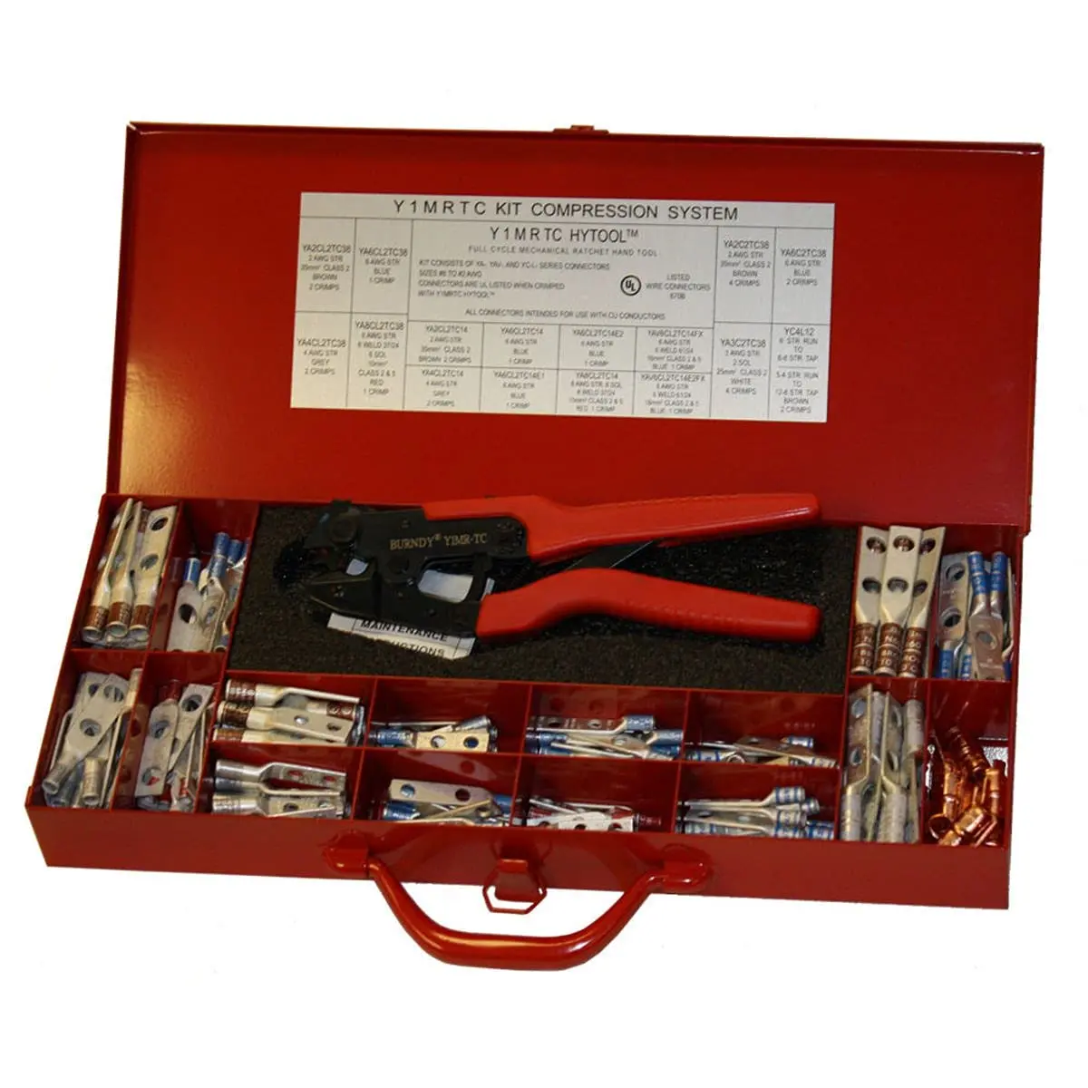 Y1Mrkit Hytool 16 Piece Crimper Kit