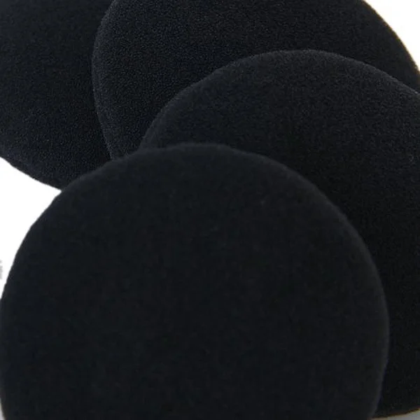 

5 Pairs Headphone Sponge Ear Pads 5cm Black Soft Foam Replacement Cushions for KOSS Porta Enhancement