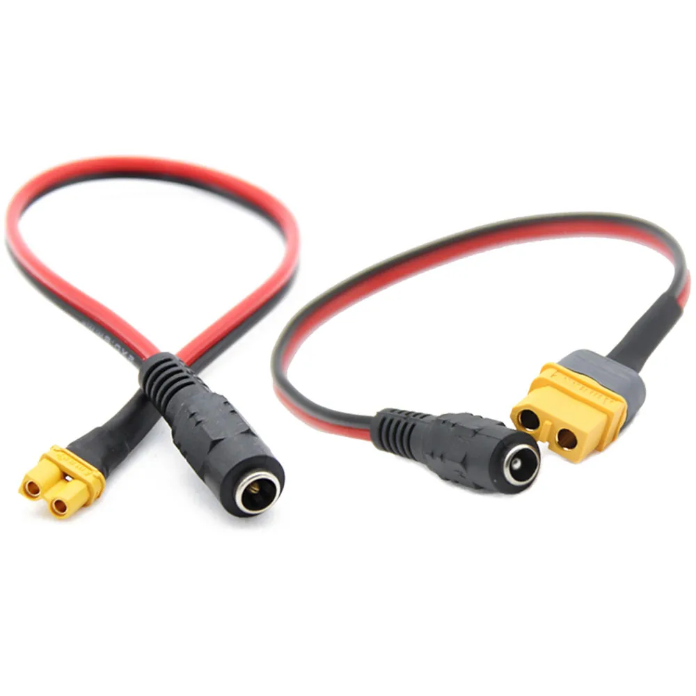 

For Goggles B6 Charger Cable Battery Charging Cable Adapter XT60 XT30 Plug to DC 5.5x2.1mm for DJI FPV Accessories