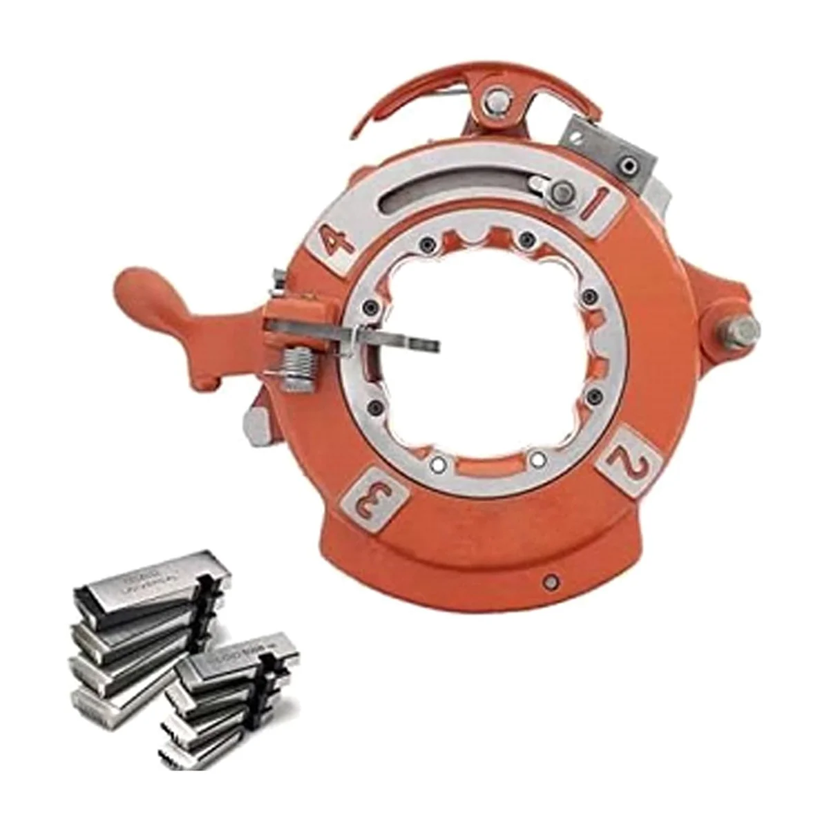 A002 4Pcs Thread Cutter Kit 47745 - 1/2Inch - 3/4 Inch Pipe, Compatible with Pipe Cutter Models 300,535,1822-I and 1224