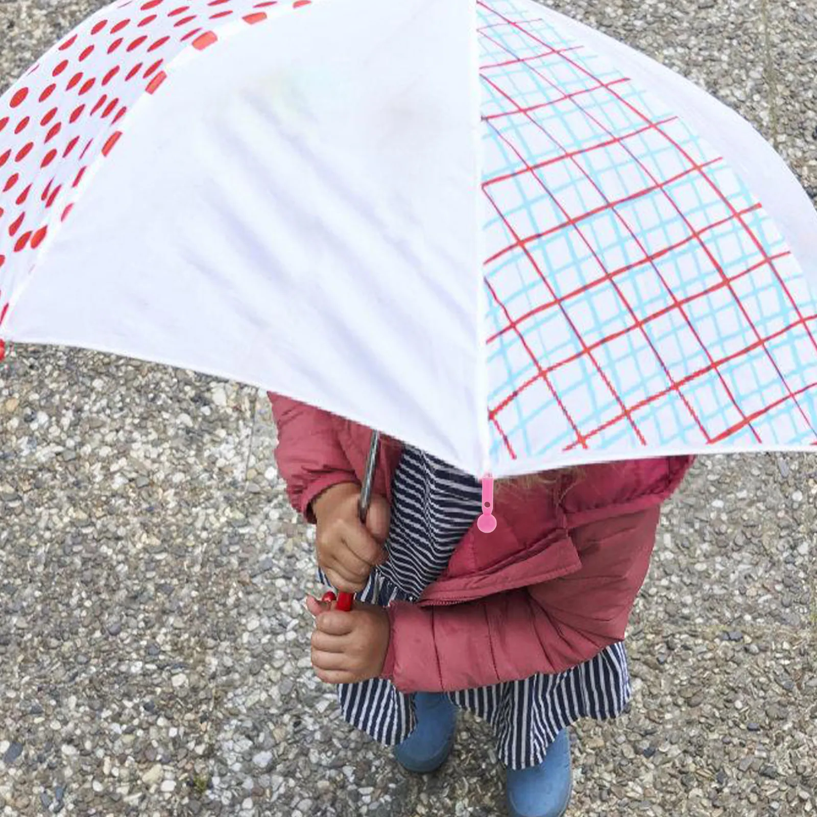 

10Pcs Umbrella Tail Beads Sturdy Replacement for Kids Umbrella Repair Plastic Small Repairing Beads Rain Accessories