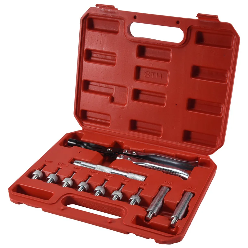 

A91P 11Pcs Valve And Oil Seal Disassembly Tool, Universal Seal Removal Pliers, 270 Mm Long Tool