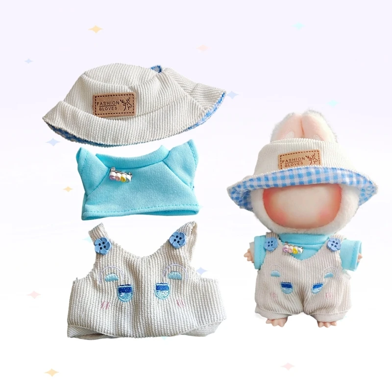 

Только одежда] Одежда Labubova, виниловая коробка, аксессуары, юбка, костюм, поколение слепой коробки, модная милая одежда