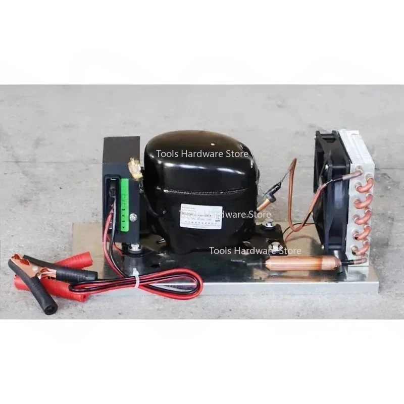 DCコンプレッサー式コンデンサーBD25HC車載冷蔵庫ソーラー冷凍庫船舶用冷蔵庫DC 12V24V