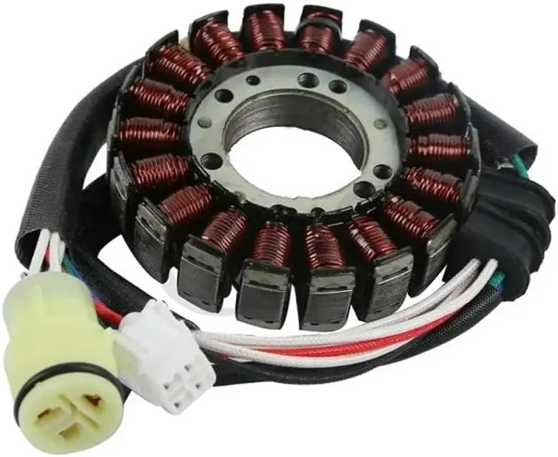 

Motorcycle Stator Coil For Yamaha RAPTOR 660 YFM660 For ATV BEAR TRACKER 250 YFM250 Generator 2001-2005 Motorcycle