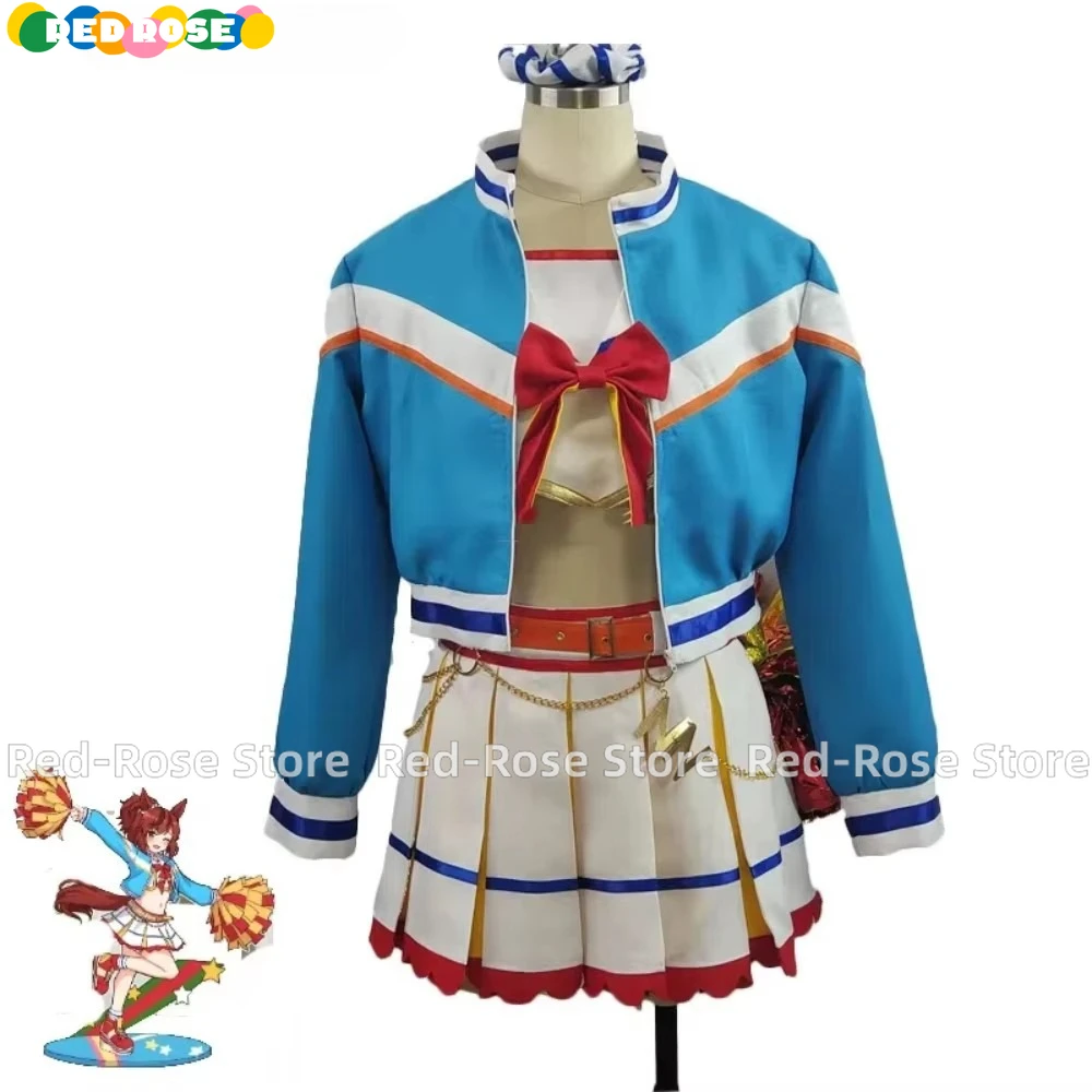 

Game Pretty Derby Nice Nature Cosplay Costume Cute Cheerleaders Dress Women Party Suit Halloween Carnival Uniform Custom Made