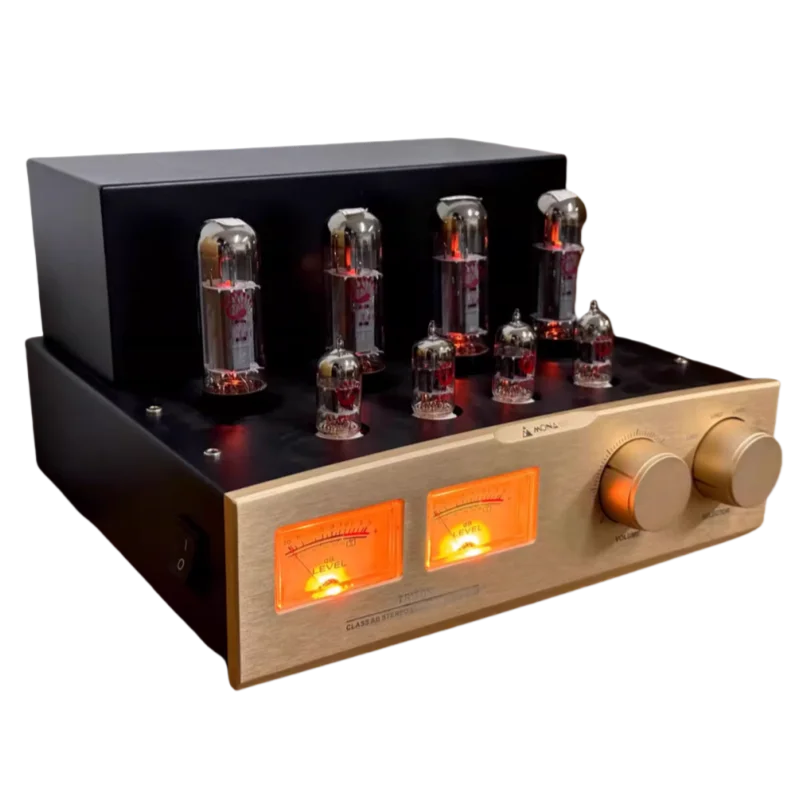 

New Mana Gallbladder EL34 Push Pull High Power Gallbladder 30W * 2 HiFi Home Bluetooth Amplifier EL34 ECC83 ECC82