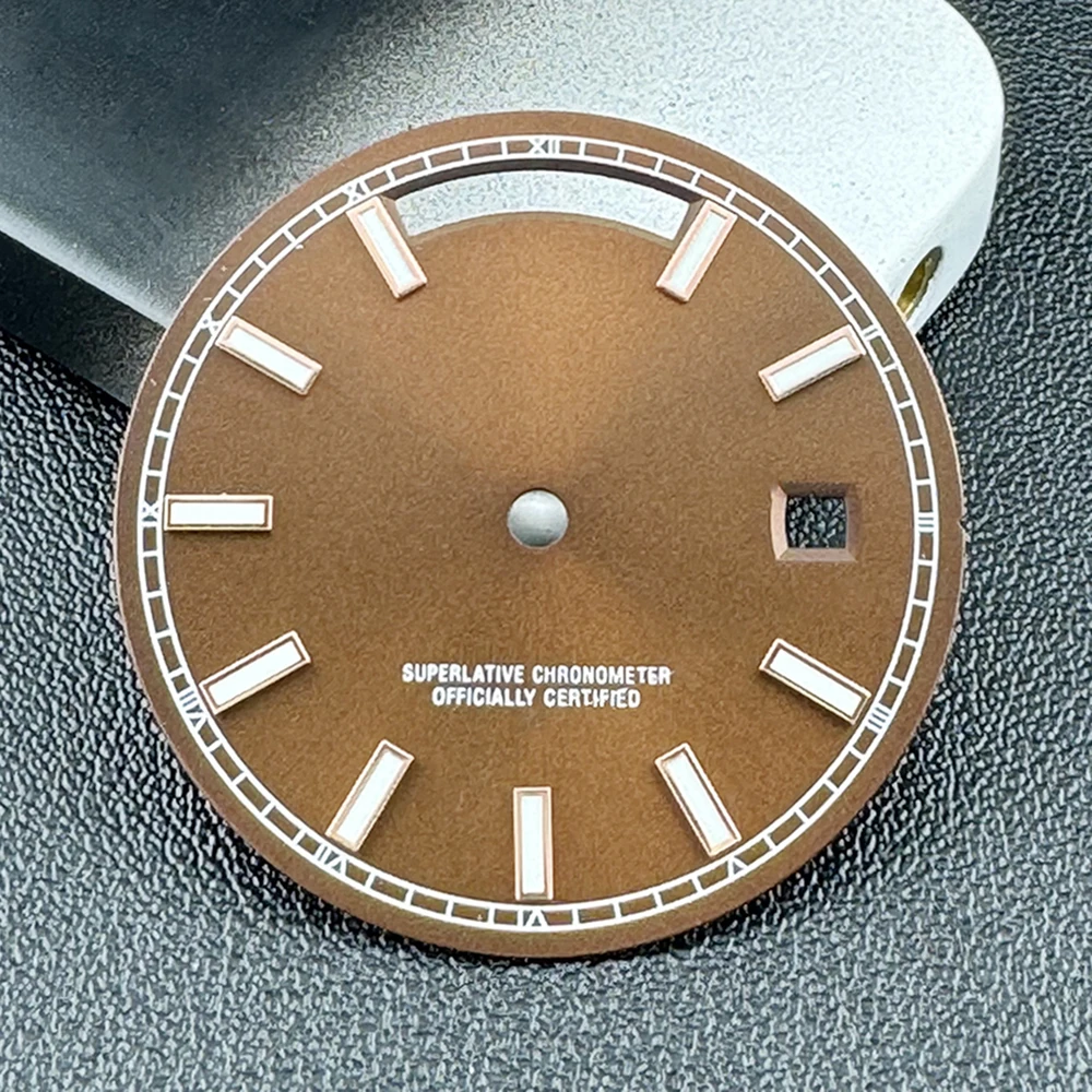 ساعة يد جديدة بقرص 8285 ساعة رجالية قرص روماني مناسبة لملحقات ساعة الحركة Miyota8285