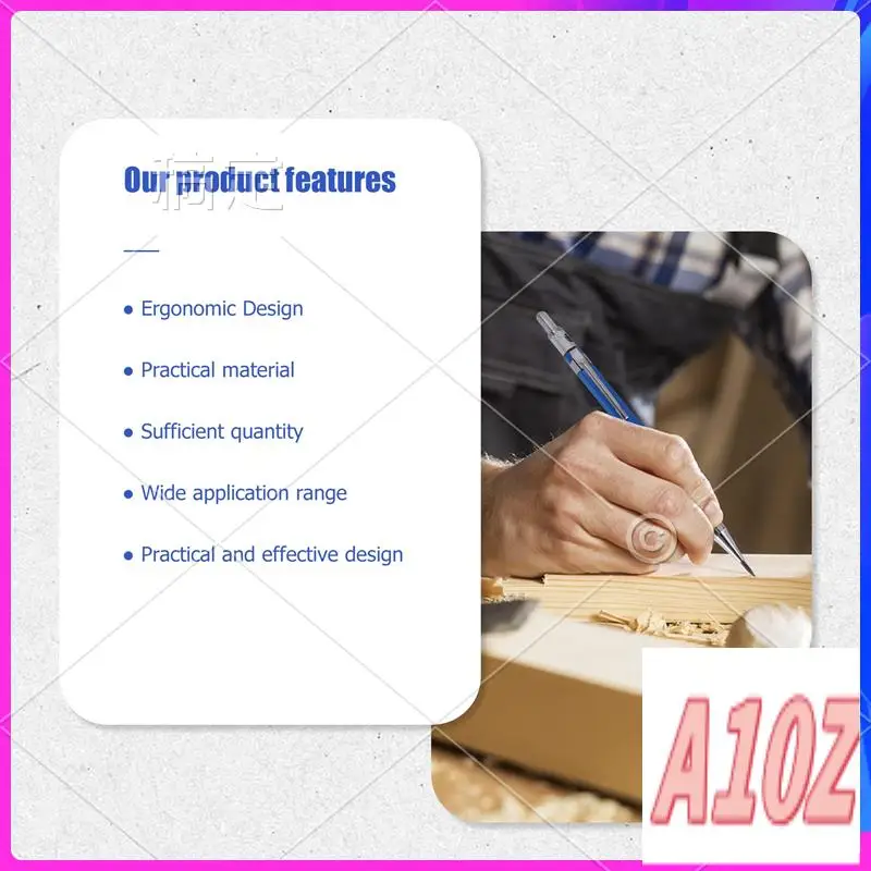 0Z-2 Soldering Pens With 48 Refills Mechanical Pencil Metal Welding Markers For Pipe Welder Structure Woodworking