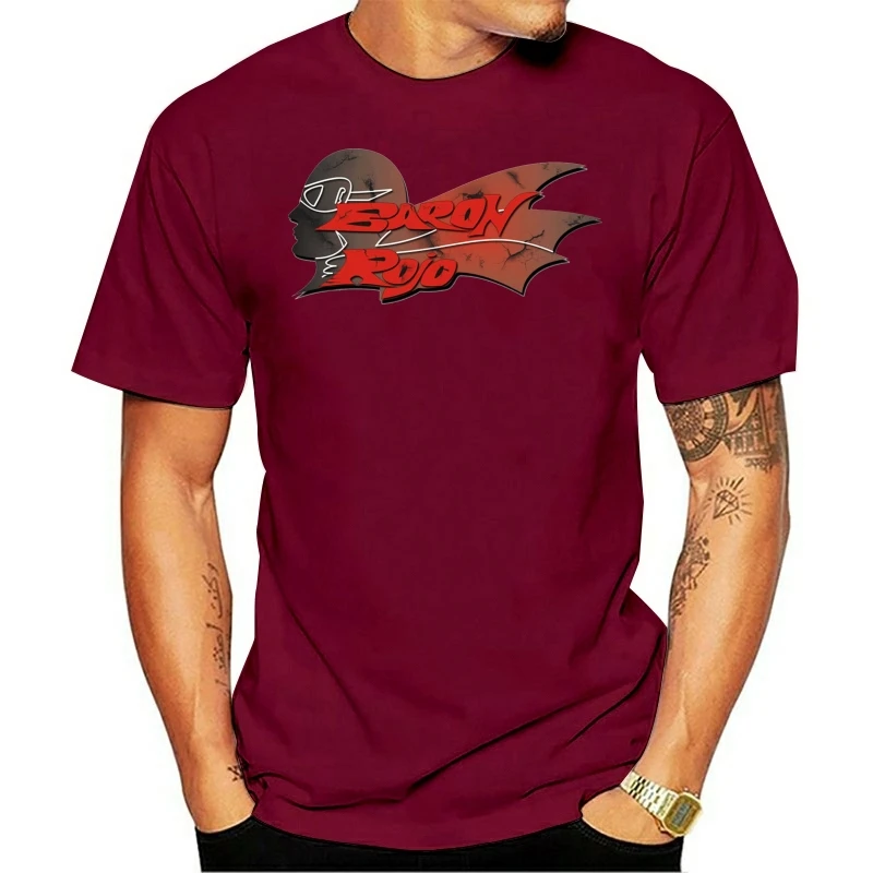 Men Baron Rojo Spanish Heavy Metal Band Boys CasualT-shirt Solid Color Shirt punk t-shirt sale online t shirt