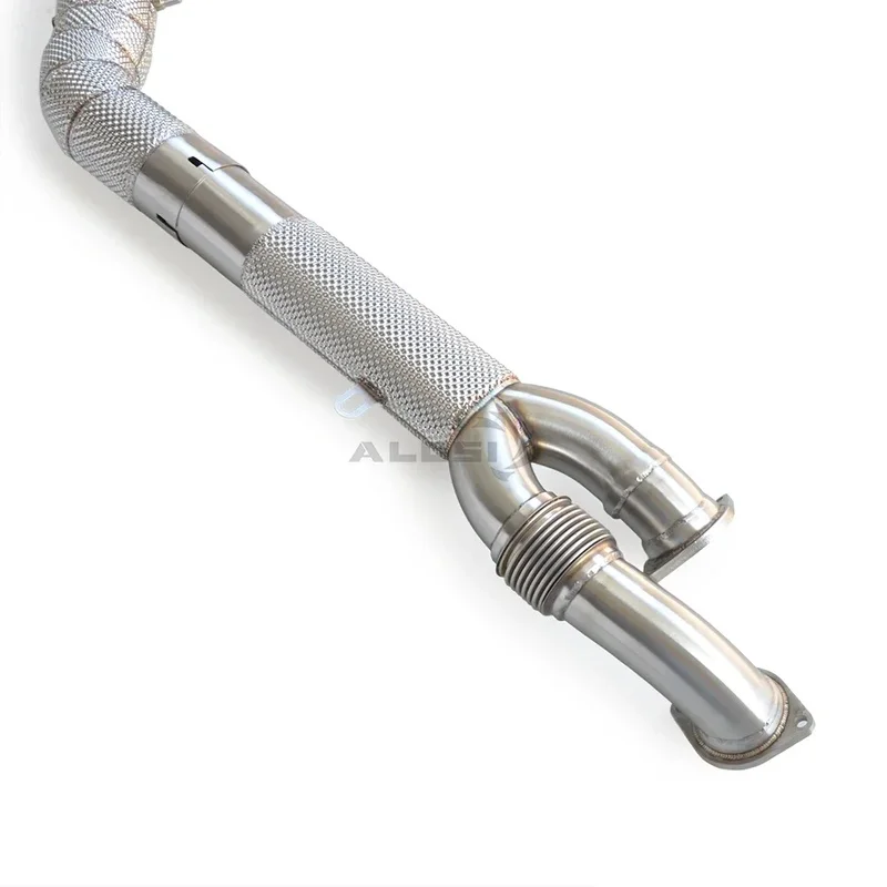 Equal Length Middle Resonator M3/M4 G80/G81/G82 3.0T 2021-2023 Equipped with OPF/GPF 89MM Exhaust Pipe