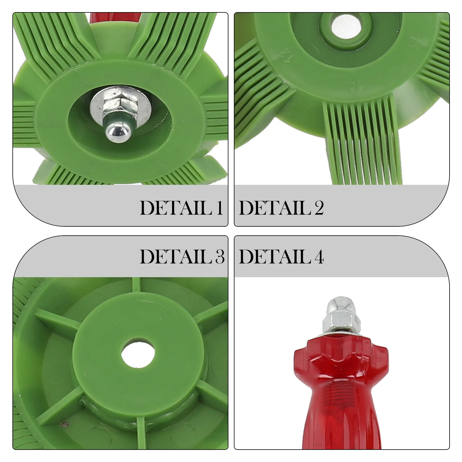 Выпрямитель катушки кондиционера Инструмент для выпрямления катушки кондиционера Автоматическая система охлаждения Удержание упаковки Гребень для ребра радиатора