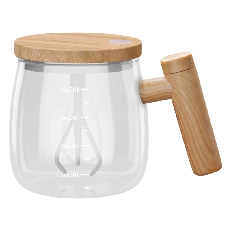 Caneca café com agitação automática, vidro automático, vidro mistura para café, dropshipping