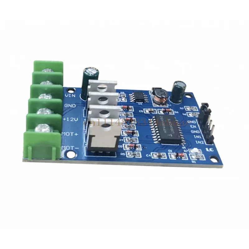 170W High-power H-bridge Motor Drive Module Nmos With Emergency Brake Forward And Reverse 5-30V