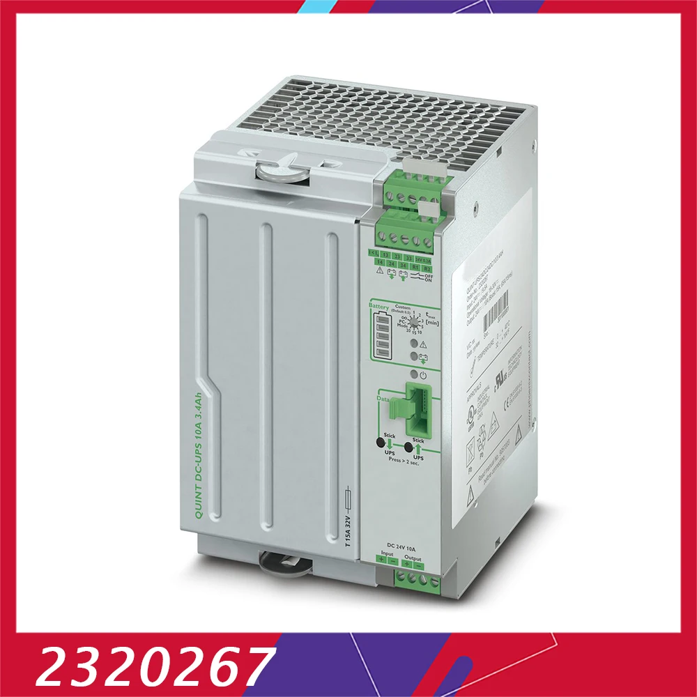 

New 2320267 QUINT-UPS/24DC/24DC/10/3.4AH QUINT DC-UPS 24VDC/10A Uninterruptible Power Supply High Quality Fast Ship